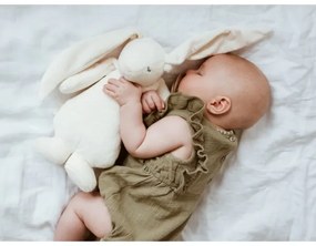 Moonie - Uspávadlo s melódiou a svetlom zajačik 2.0 organic polar