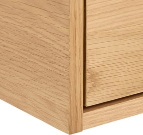 Nočný stolík v dekore duba v svetloprírodnej farbe Monfort – Actona