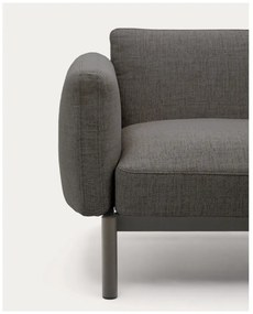 Sivá čalúnená záhradná pohovka Sorells – Kave Home