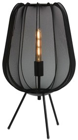 Čierna stolová lampa (výška 60 cm) Plumeria - Light &amp; Living