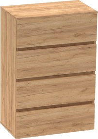 Komoda PARMAD, zlatý remeselný dub