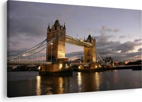 Obrázok - Tower Bridge v noci (90x60 cm)