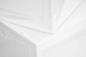 Úložné boxy na topánky OSLO biele (10 ks)