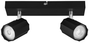 Livarno home Nástenné/stropné svietidlo (čierna)  (100393025)