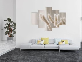 Obraz - Zajačie chvostíky (150x105 cm)