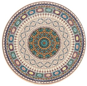 TZ Okrúhly vzorovaný koberec Oriental Rozmer: 120 cm