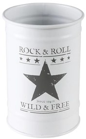 Pohár Elvis biela a šedá