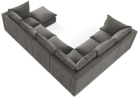 Tmavosivá rohová pohovka (ľavý roh/do tvaru "U") Manao – Makamii