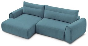 Modrá rohová pohovka Aden – Bobochic Paris