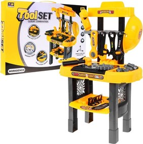 MULTISTORE Detský stolík s náradím pre domácich majstrov 23 prvkov