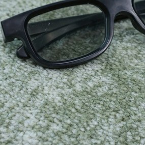 AKCIA: 170x225 cm Metrážny koberec Milano 24 zelený, šíře, zelená, filc, detská izba, Spoltex