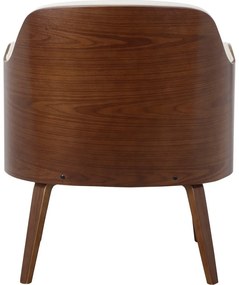 Biele kreslo Haruko - Støraa