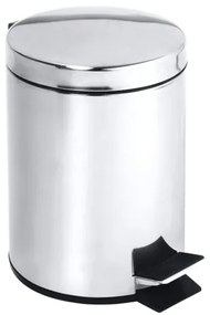 Odpadkový kôš voľne stojací Bemeta 5 l chróm lesk 104315012