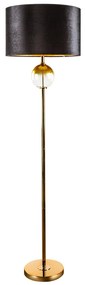 Stojacia lampa Kaja (02) (fi) 43x157 cm čierna