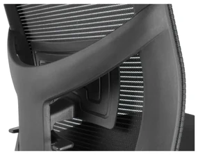 Kancelárska ergonomická stolička Neoseat GRANDINI — čierna, nosnosť 150 kg
