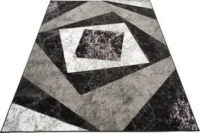 TA Koberec K855F ČIERNA LACNÁ PP EWL Rozmer: 80x150 cm