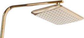 Rea Tom, termostatická batéria so sprchovou sadou, zlatá lesklá, REA-P7102