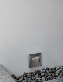 Vonkajšie LED svietidlo Luton A 125 tmavo sivé