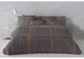 Károvaná bavlnená posteľná bielizeň CHESTER 220x200 cm