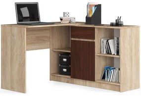 Komoda Briar  (dub sonoma + wenge). Vlastná spoľahlivá doprava až k Vám domov. 1069834
