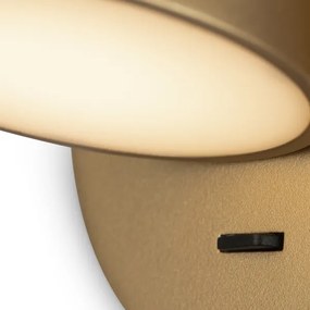 Maytoni MOD421WL-L6BS3K - LED Nástenné svietidlo PIXEL LED/7W/230V 3000K zlatá