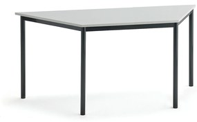 Stôl SONITUS TRAPETS, 1600x800x720 mm, HPL - šedá, antracit