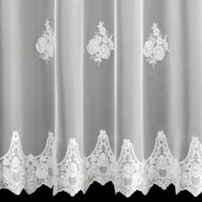ZÁCLONA NA KRÚŽKOCH ISARI 350X250 CM KVETY