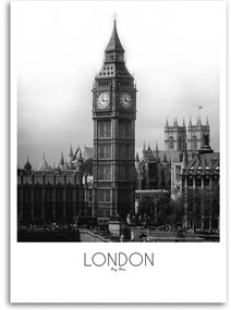Gario Obraz na plátne Londýn - Big Ben Rozmery: 40 x 60 cm