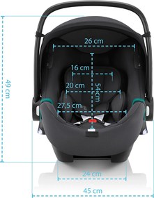 Autosedačka Baby-Safe iSense, Indigo Blue