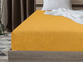Froté plachta PREMIUM žltooranžová 160x200 cm
