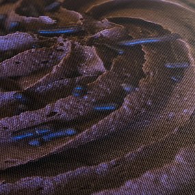 Obraz - Čokoládový Cupcake (150x105 cm)
