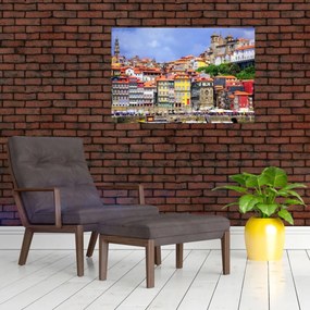 Obraz - Ribeira, Portugalsko (90x60 cm)