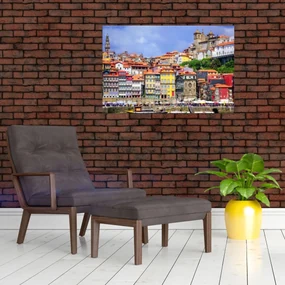 Obraz - Ribeira, Portugalsko (90x60 cm)
