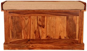 furniture-nabytek.cz - Truhla na sedenie z dreva palisander 105x60x40