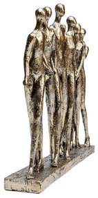 Hand in Hand dekorácia bronzová
