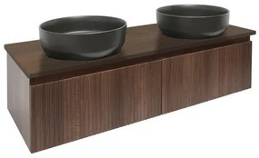 Kúpeľňová skrinka s krycou doskou SAT Evolution 118x30x44,8 cm SATEVO120NAD, 1 ks