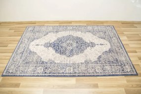Koberec Agnella ISFAHAN Zephyr - sivý / modrý
