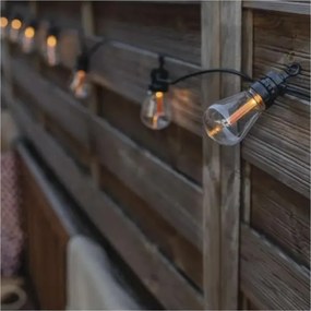 LED solárny dekoračný reťaz 10xLED/0,6W/1,2V 4,5m IP44 800 mAh