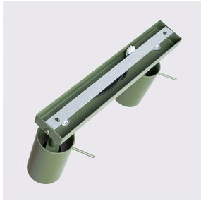 Zelené bodové svietidlo 6x30 cm Etna – Sollux