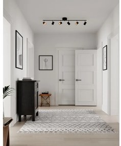 ByRydens 4202100-4002 - Bodové svietidlo CORRECT 6xGU10/7W/230V čierna