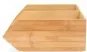 Bambusový organizér, úložný box 2-komorový, dvojitý, DOUBLE CAJA, 34x31x13