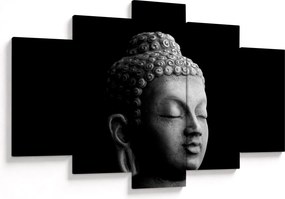 Obraz - Budha, portrét (150x105 cm)