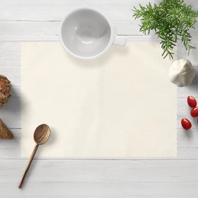 Biante Teflónové prestieranie na stôl TF-051 Smotanové 30x40 cm