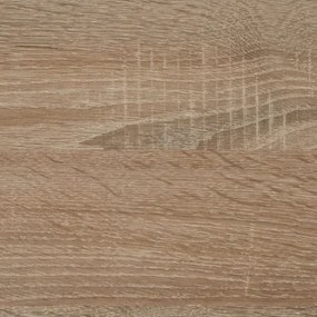 FMD Prístavný stolík s dvierkami 57,4 cm dubový strom-