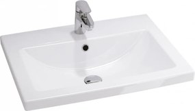 Cersanit K32-003-BOX - Zapustené umývadlo COMO 45x60 cm keramika/lesklá biela