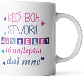 Sablio Hrnček Keď Boh stvoril manželky - 200 ml - espresso