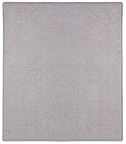 Vopi koberce Kusový koberec Eton sivý 73 štvorec - 100x100 cm
