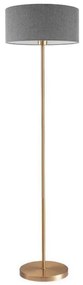 LED stojacia lampa TUNJA 1xE27/20W/230V pr. 38 cm zlatá/sivá