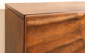 Komoda Scorpion 180 cm z mangového dreva v hnedom prevedení