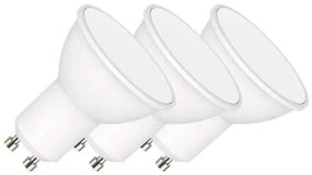 EMOS Súprava LED žiaroviek, GU10, 4,5W, teplá biela, 3ks
